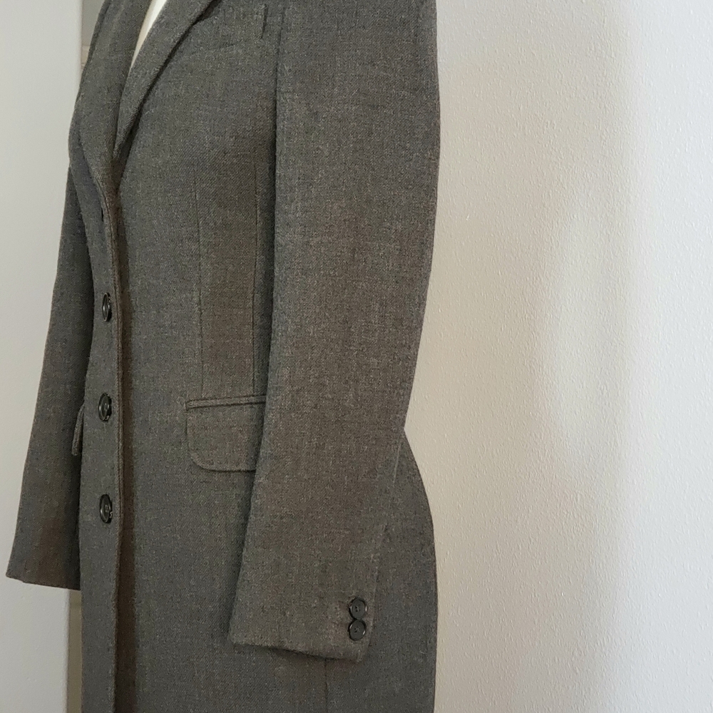 Dolce & Gabbana Wool Grey button down Coat size 38 - Picture 10 of 11